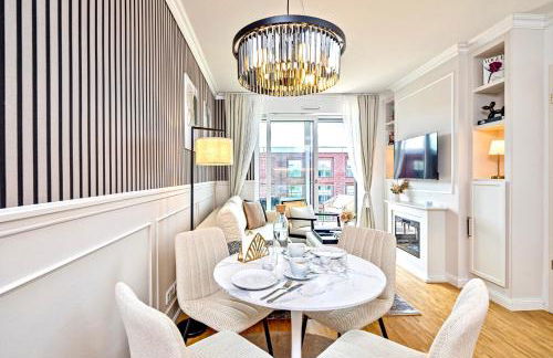 Art Deco Residence Elbblick Parken Küche - Foto 15