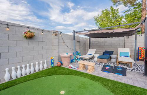 Family Fun 4-bedroom house House with Free Heated Pool & Hot Tub & Game Room & Mini Golf in Chandler - Foto 66