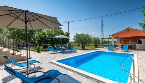 Beautiful villa Dussich with pool near Oprtalj - Foto 4
