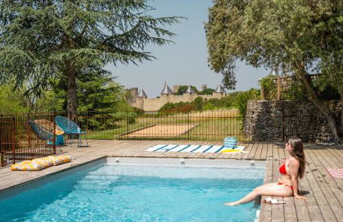 L'écrin de la Cité, Grand Panorama, vue unique sur les remparts de Carcassonne - Foto 1