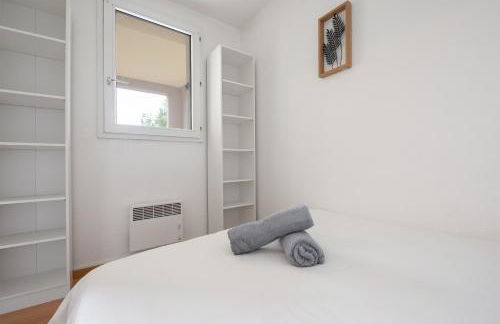 T2 Rangueil - Terrasse + 2 Parkings - 4 personnes - Foto 5