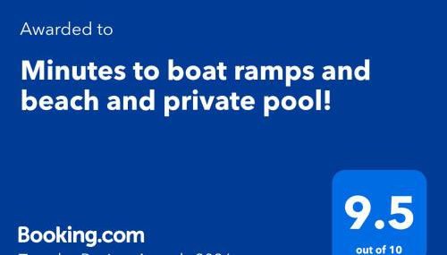 Minutes to boat ramps and beach and private pool! - Foto 2