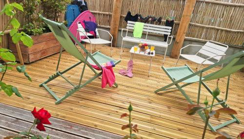 Les heures tranquilles - Vue mer - 50m de la plage - Photo 4