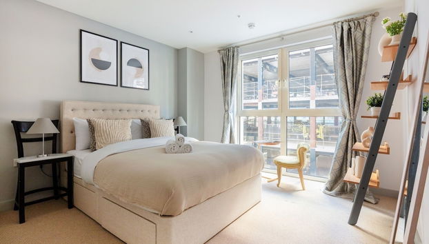 Central 1BR Near Buckingham Palace - Foto 4, Habitación