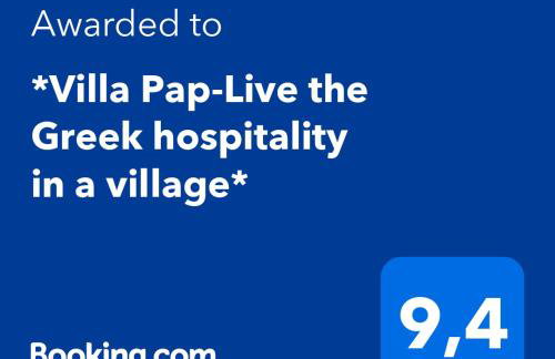 *Villa Pap-Live the Greek hospitality in a village* - Foto 33