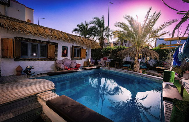 Surfers Lounge Dahab Lagoon With Swimming-pool Exclusive & Private - Foto 1