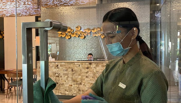 Grande Valore Hotel & Serviced Apartment - Foto 4, Rezeption