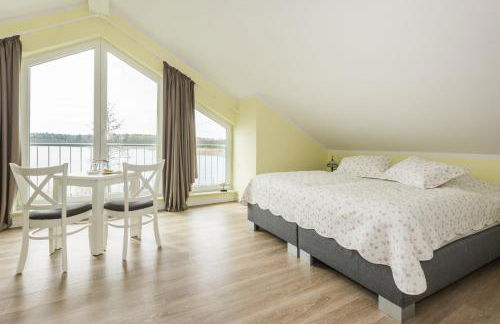 Luxus-See-Domizil mit Sauna, Kamin und Boot-130 qm für 6 Personen - Foto 9