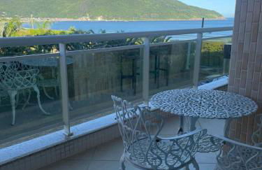 Apt Pé na Areia Floripa - Praia dos Açores - Churrasqueira na Varanda e Piscina - Foto 31