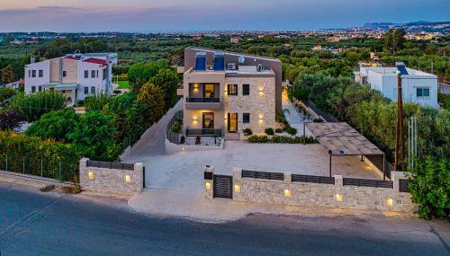 Chris and Stratos villa with private ecologic pool and kid's playground! - Foto 4