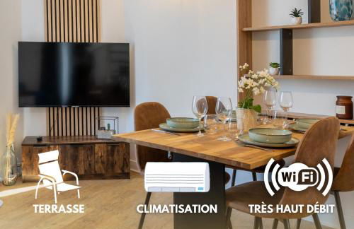 Le Relax - Maison climatisée avec terrasse - Troyes - Foto 1