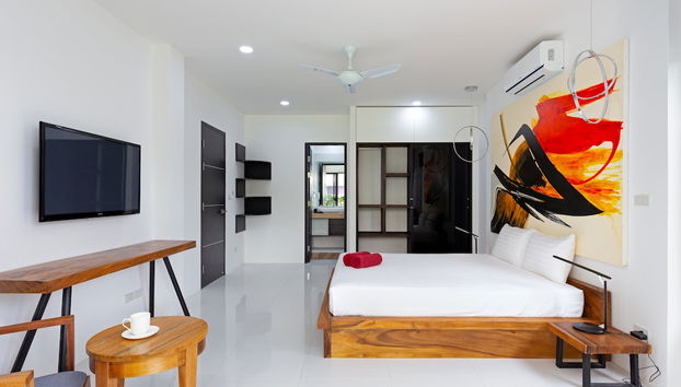 Open-space Design 4BR Pool Villa Luna - Foto 3, Habitación