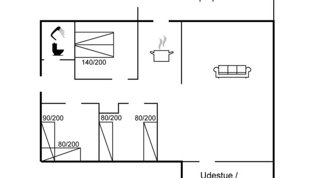 "Rothger" - 700m to the fjord - Foto 2, Floorplan
