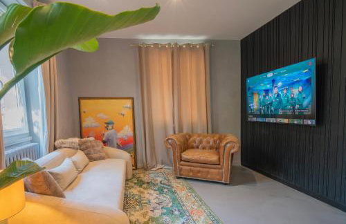 Apartment 2 Bedrooms & Terrace - Fully Air-Conditioned - King Size Beds - Foto 6