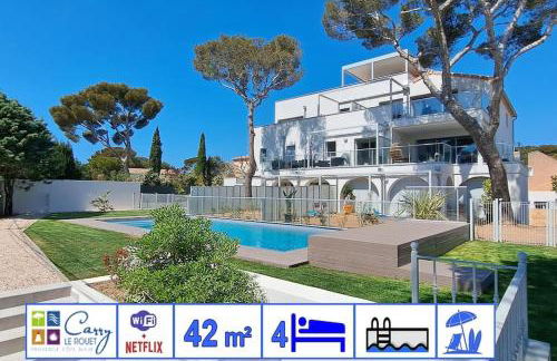 Magnifique T2 - Les pieds dans l'eau piscine/plage - Foto 1