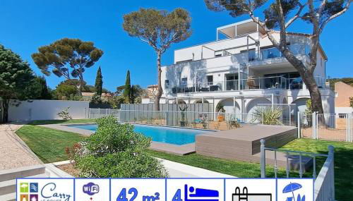 Magnifique T2 - Les pieds dans l'eau piscine/plage - Foto 1