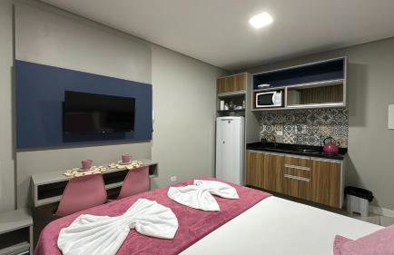 14- Studio decorado com ótima localização!!! - Foto 1