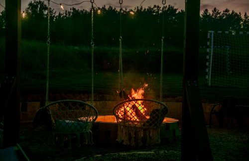 Ostoja Lemany - domki na Kaszubach, sauna, balia-jacuzzi, plac zabaw, tyrolka , dwa boiska, miejsce na ognisko, grill gazowy - Foto 80