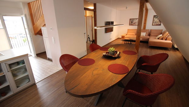 Essbereich im Zimmer