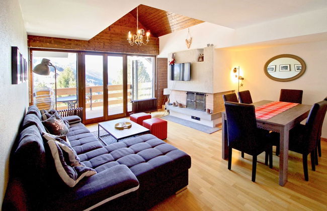 Joli Appartement Ensoleillé à Vercorin - Foto 5