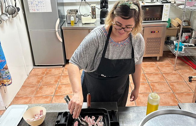Cours de cuisine de tapas espagnoles avec musique live à la guitare - Photo 22