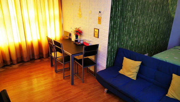 Zona de estar del vestíbulo