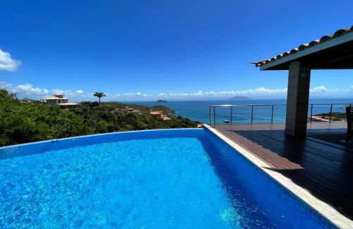 Buzios, casa inteira de frente para o mar em Joao Fernandes, fabulosa, a melhor vista, Mansão Bella Vista - Foto 34