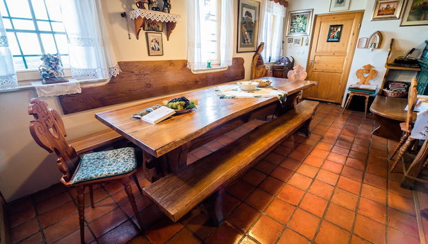 Essbereich im Zimmer