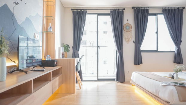 Cozy And Spacious Studio At Daan Mogot City Apartment - Foto 3, Habitación