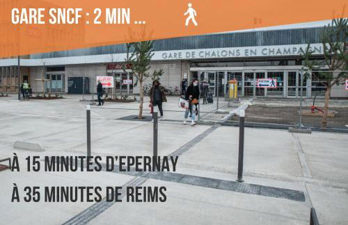 Promenade d'Automne - Netflix & Wifi - Climatisation- Parking Gratuit - check-in 24H24 - Emplacement Vélos - GoodMarning - Foto 26
