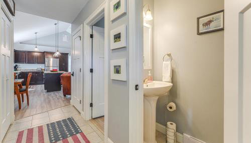 Ski, Hike and Boat Modern Bridgton Retreat - Foto 5