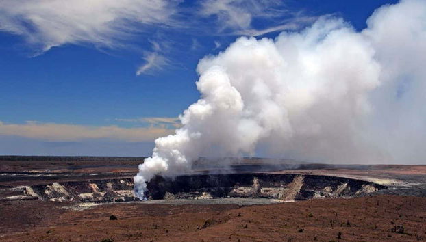 Crateras do Parque Nacional dos Vulcões de Havaí