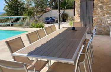 Villa Crystal River, piscine privée & vue mer sur Golfe de Saint Tropez - Foto 4