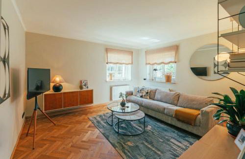 Ferienwohnung 60er Jahre Design Apartment - 65qm Fewo im Zittauer Gebirge - familienfreundliche Unterkunft am Bergfuß zum Töpfer - Foto 7