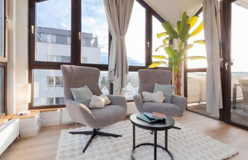 nJoy! Penthouse Filderstadt - Flughafen & Dachterrasse - Foto 3