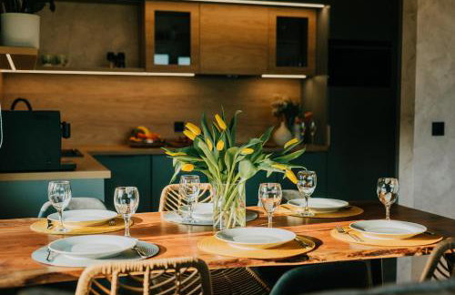 W Sercu Kotliny - luksusowe wille 8 osobowe z balią opalaną drewnem i widokiem na góry - Foto 42