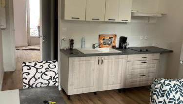 T2 Cosy, agréable fonctionnel et douillet, 1 lit 140 et un BZ , Wifi gratuit, boîte à clés, proche commerces et gare routière - Foto 1