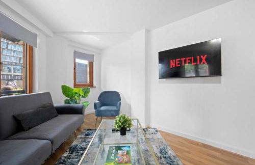 Central Sleeps 6 Apartment City SuperHost - Foto 16