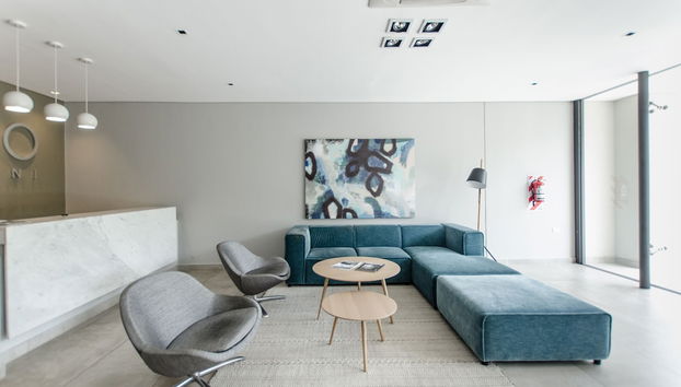 Zona de estar del vestíbulo