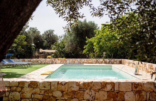 Trullo Nonna Netta con Piscina Idromassaggio e Area Giochi - Foto 56
