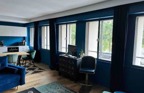 Appartement spacieux 2 chambres avec vue sur le Rhône et parc - Foto 27