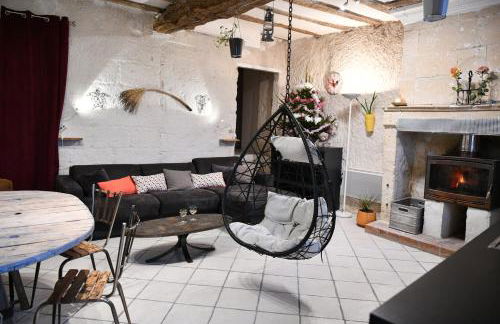 Les Gîtes des Châteaux, gîtes troglodytiques - Foto 19