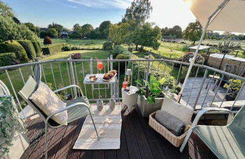 SÜDSEE GLÜCK - Maisonette Deluxe App auf 2 Ebenen - auf der Insel Xanten-Wardt zwischen Südsee-Nordsee - Foto 23