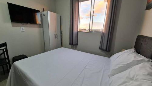 Kitnet304 centro,c linda vista janela, tv smart - Foto 3