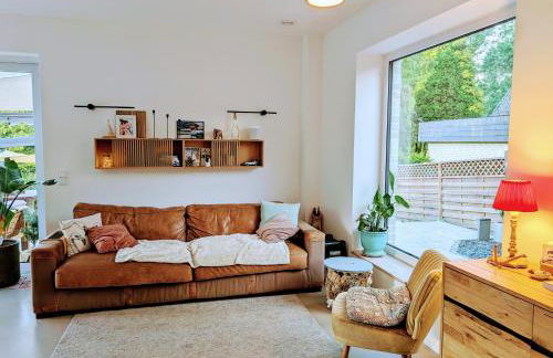 Architektenhaus mit Spielplatz, Sauna & Pool am Wald nahe Hamburg - Foto 13