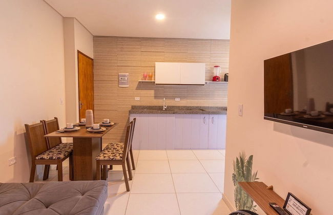 FLATS MAR'BELLA COM VARANDA, 100M PRAIA, PETFRIENDLY E ESTACIONAMENTO - Foto 32