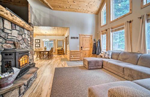 Garden Valley Cabin with Loft and Large Deck! - Foto 1