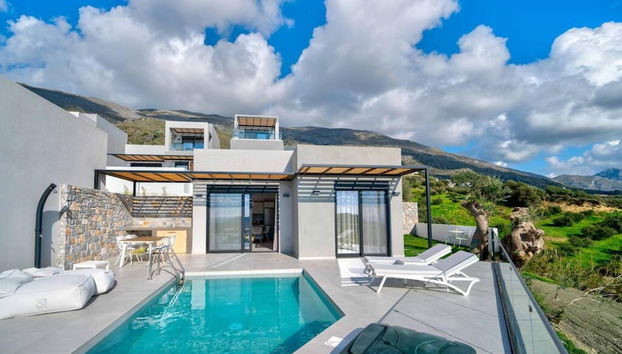 Villa Vidiano in Foinikas - Foto 3, Habitación