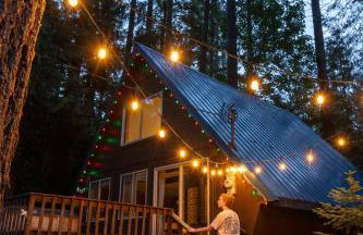 Retro A-Frame Cabin - Hot tub Firepit & Fireplace - Foto 1