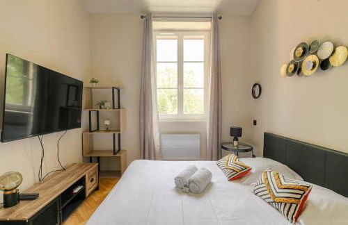 Joli duplex avec jardin, 2 personnes, Écully - Foto 13